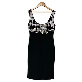 Vestido sin mangas Hugo Boss Negro