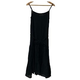 Autre Marque Robe caraco Charlie Joe Long Noir