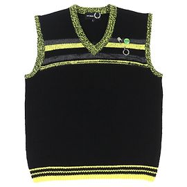 Raf Simons Fred Perry Knitwear Black Yellow