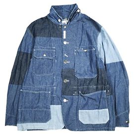 Autre Marque Engineered Garments Logger Jacket Washed 8oz Denim Jacket Blue Other