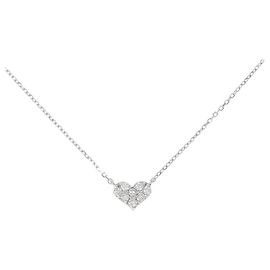Autre Marque Collana di diamanti Au750 Argento