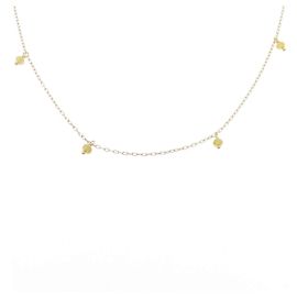 Autre Marque Diamantenhalskette Au750 Golden