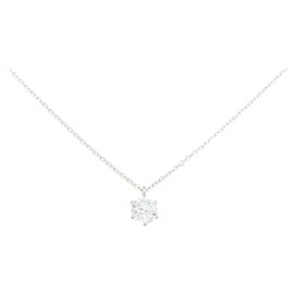 Autre Marque Collana di diamanti PT900 PT850 Argento