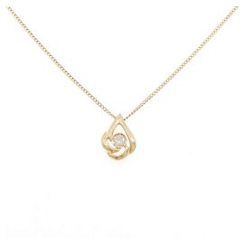 Autre Marque Colar de Diamantes Au750 Dourado