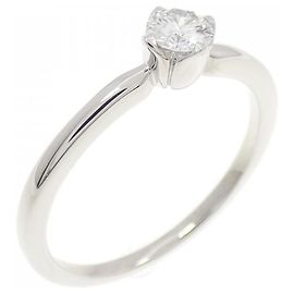 Autre Marque AHKAH Muguet Pt900 Diamond Ring Silvery