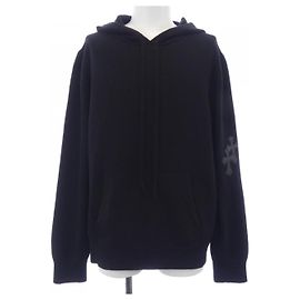 Chrome Hearts WAITING ROOM Cashmere Hoodie Noir