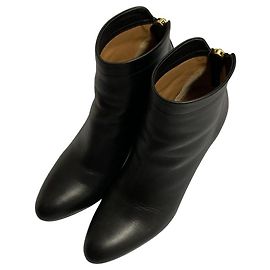 Autre Marque Botas curtas de couro Pellico TAXI Preto