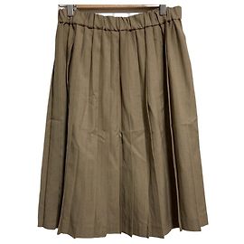 Autre Marque mizuiro ind Pleated Skirt Beige