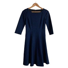 Autre Marque Robe en laine ANAYI Bleu