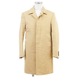 Manteau en coton Thom Browne Beige