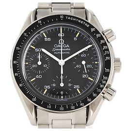 Omega Speedmaster Stainless Steel Automatic Noir