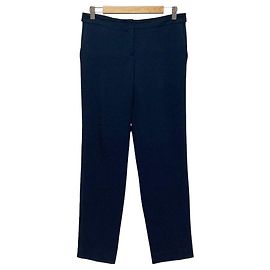 Pantalones Theory Easy Slacks Azul Azul marino