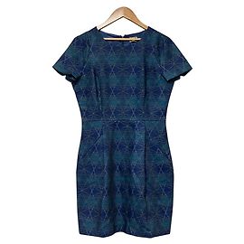 Autre Marque Robe Adolfo Dominguez Bleu Bleu Marine