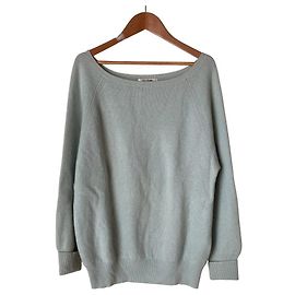 Autre Marque Whim Gazette Cashmere Pullover Knit Blue Light blue