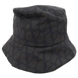 Valentino Garavani Hat Brown Black