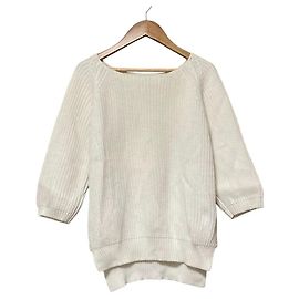 Autre Marque Haut en maille de coton Ron Herman DEMYLEE Blanc