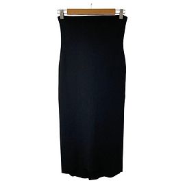 Autre Marque Falda acanalada Chaos Silk Milano Negro