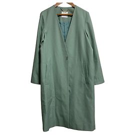 Autre Marque Abrigo sin cuello TONAL Verde Verde claro