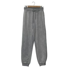 Autre Marque Pantalon Jogger en Molleton d'Occasion PRIORITY Marron