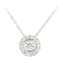 Autre Marque Collar Velletta Ottava Au750 Diamantes Plata