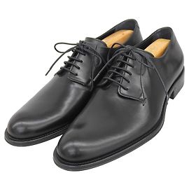Giorgio Armani Leder-Schnürschuhe Schwarz