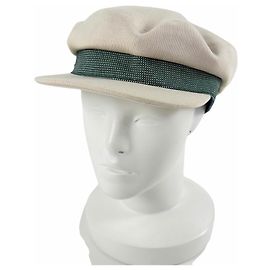 Hermès Casquette Kaval Pop Hemp Cap 59 Beige Crudo