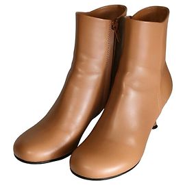 Autre Marque PELLICO VOLTA Leder Stiefeletten Braun Kamel