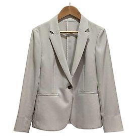 Autre Marque Chaqueta entallada 23ku Castaño Gris
