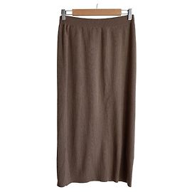 Autre Marque EVERYDAY I LIKE TEX Rib Skirt Ripprock Beige Andere