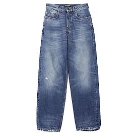 Balenciaga UNIFIT JEANS Jeans de algodão Azul Outro