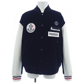 Chaqueta de plumón Moncler Genius SVEN FRAGMENT Negro Blanco