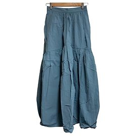 Autre Marque Saia Longa com Camadas STYLEMIXER Tiered Gather Azul Outro