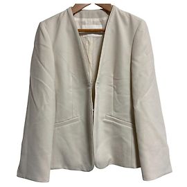 Autre Marque Chaqueta sin cuello Ballsey Beige