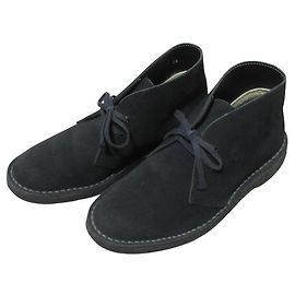 Autre Marque REGAL Suede Desert Boots Black
