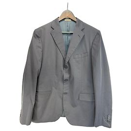 Bottega Veneta Single-Breasted Blazer Dark grey