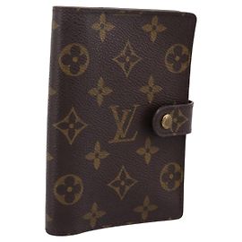 LOUIS VUITTON Monogram Agenda PM Day Planner Cover R20005 LV Auth mr3045 Monograma