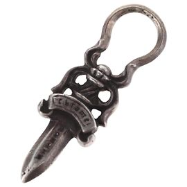 Pendente Dagger Chrome Hearts Top Ag925 Silver Auth 206382M Argento