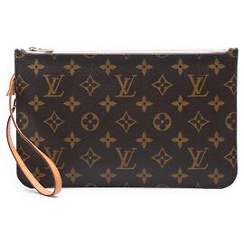 Bolso Louis Vuitton Monogram Neverfull MM Marrón Castaño