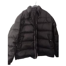 Dior Chaqueta Acolchada Negra Negro