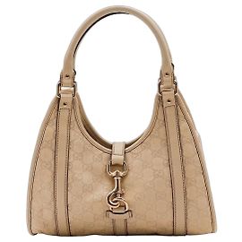 Gucci Borsa a spalla monogramma GG Beige