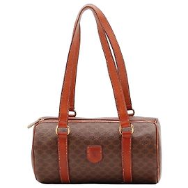 Céline Monogram Boston Tasche Braun Monogramm