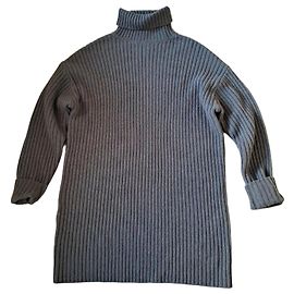 Autre Marque Robe pull côtelée Catwalk Junkie Vert foncé