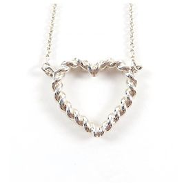 Tiffany & Co Tiffany&Co. Heart Twist 925 Necklace Silvery