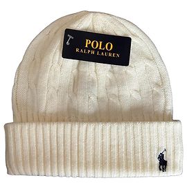 Gorro de lana Polo Ralph Lauren Blanco
