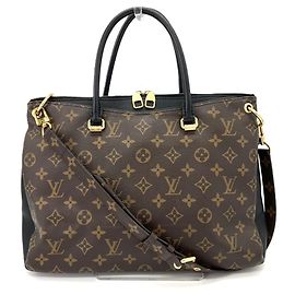 Louis Vuitton Monogram Pallas Handtasche Braun