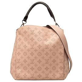 Louis Vuitton Pink Monogram Mahina Babylone PM Rosa