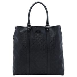 Bolso Tote Vertical Gucci Joy con estampado GG negro Negro