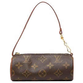 Louis Vuitton Brown Monogram Papillon Pochette Braun