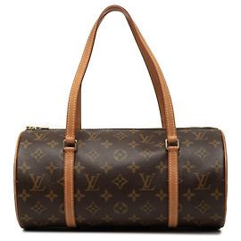 Louis Vuitton Brown Monogram Papillon 30 Marrone