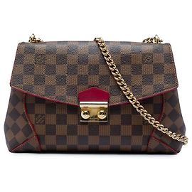 Pochette Louis Vuitton Brown Damier Ebene Caissa Autre